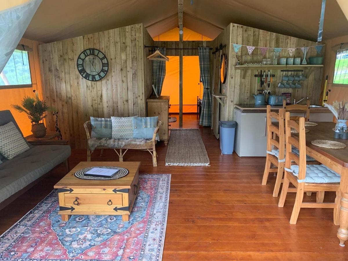 Mountain View Safari Tent With Hot Tub In The Heart Of Snowdonia Dolgellau Buitenkant foto