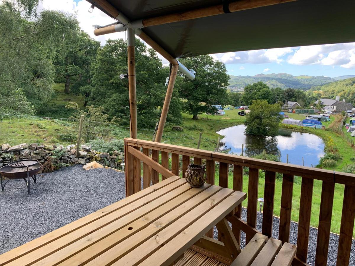 Mountain View Safari Tent With Hot Tub In The Heart Of Snowdonia Dolgellau Buitenkant foto