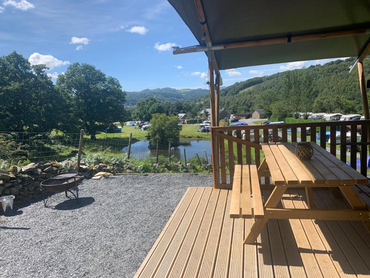 Mountain View Safari Tent With Hot Tub In The Heart Of Snowdonia Dolgellau Buitenkant foto