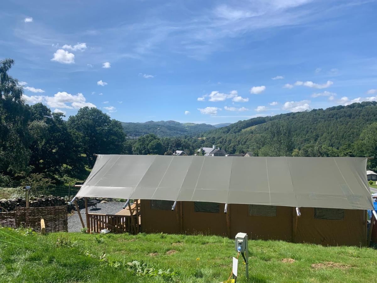Mountain View Safari Tent With Hot Tub In The Heart Of Snowdonia Dolgellau Buitenkant foto