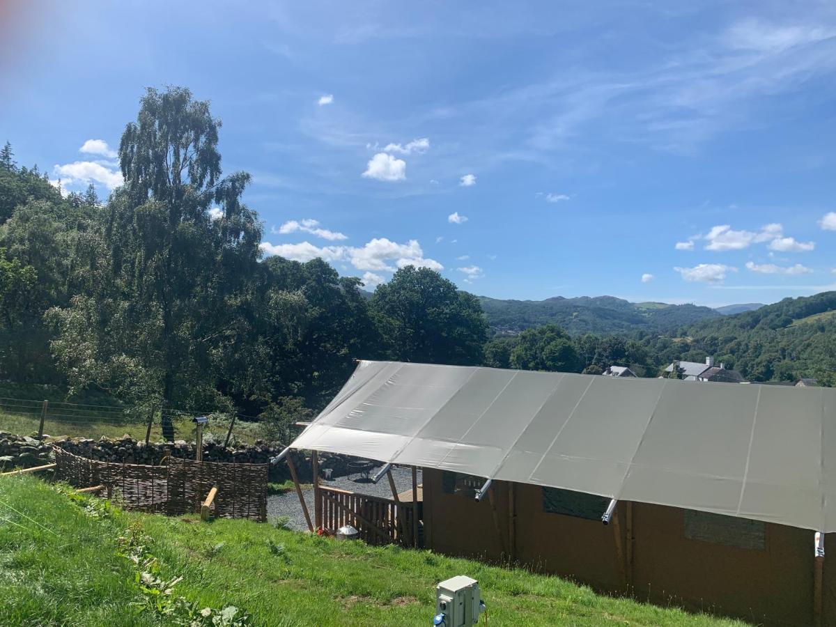 Mountain View Safari Tent With Hot Tub In The Heart Of Snowdonia Dolgellau Buitenkant foto