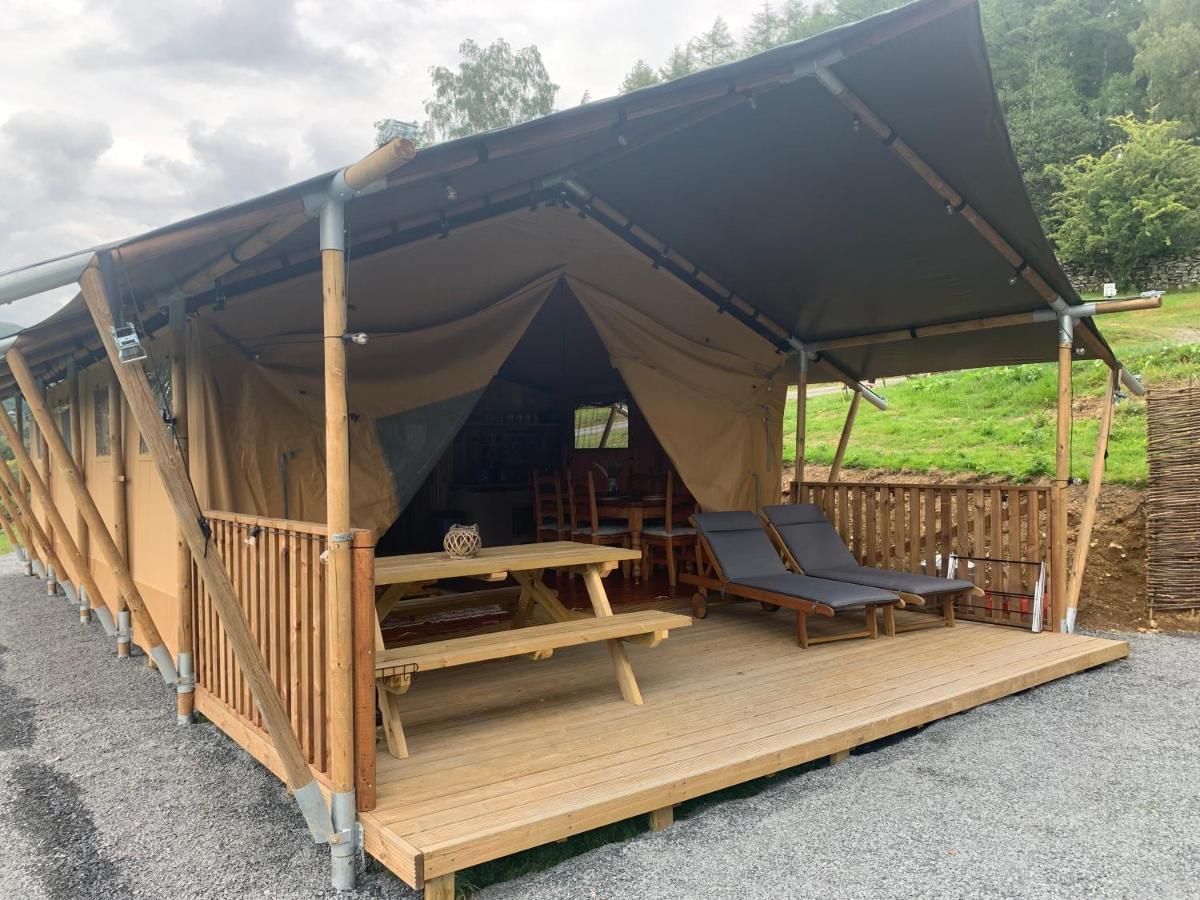 Mountain View Safari Tent With Hot Tub In The Heart Of Snowdonia Dolgellau Buitenkant foto